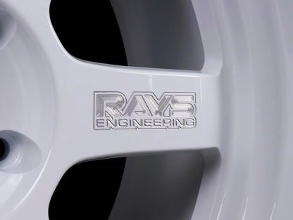 Volk Racing TE37V 10TH Anniversary Dash White [Universal] - JDMuscleWheelsWVDV1N30EDW17X7.55x114.3'+30mm