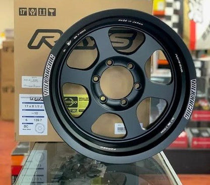 Volk Racing TE37XT Blast Black [Universal] - JDMuscleWheelsWVDTP-10KBC17X8.56x139.7' - 10mm