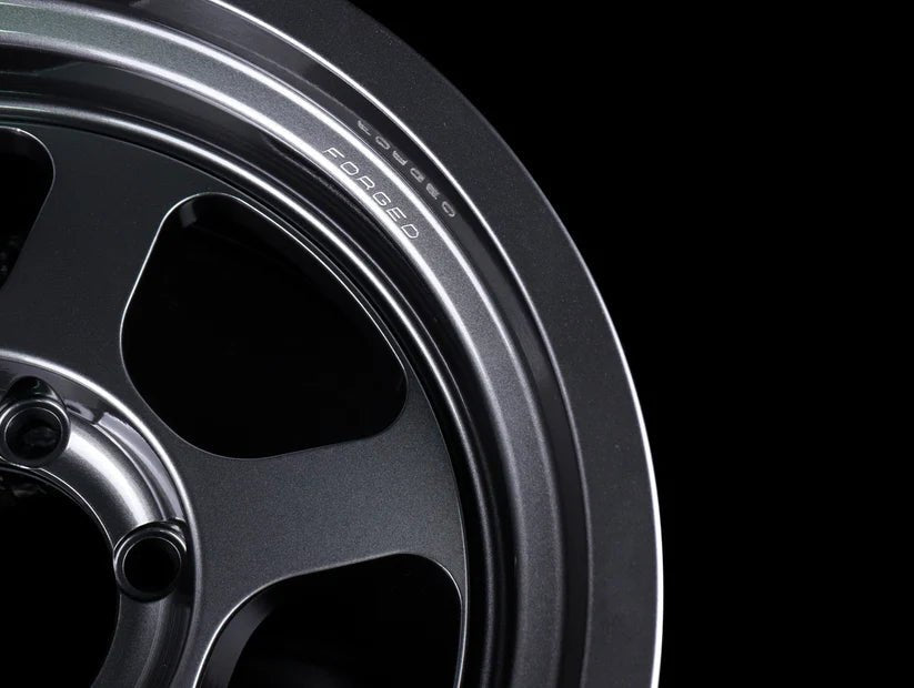 Volk Racing TE37XT M - Spec Dark Gunmetal [Universal] - JDMuscleWheelsWVDOP-10KX17X8.56x139.7' - 10mm