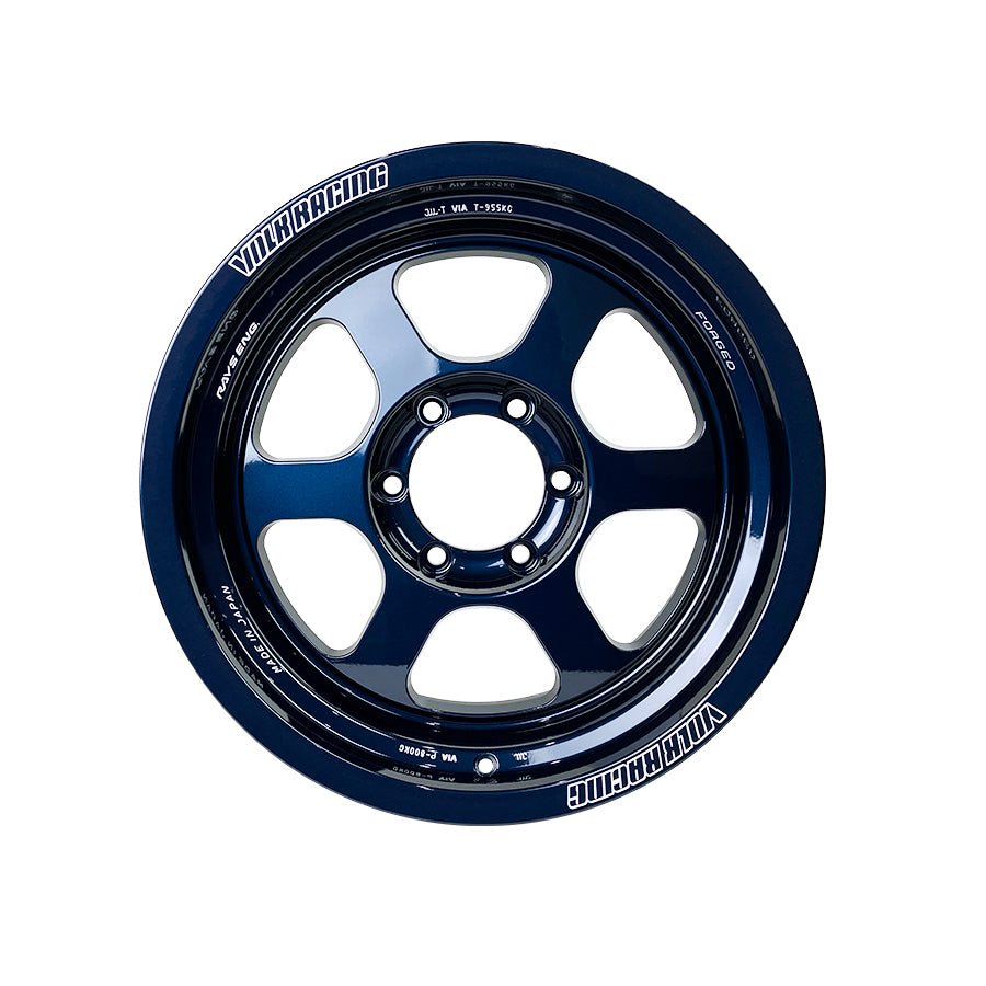 Volk Racing TE37XT M - Spec Mag Blue [Universal] - JDMuscleWheelsWVDOK-10KD16X8.56x139.7' - 10mm