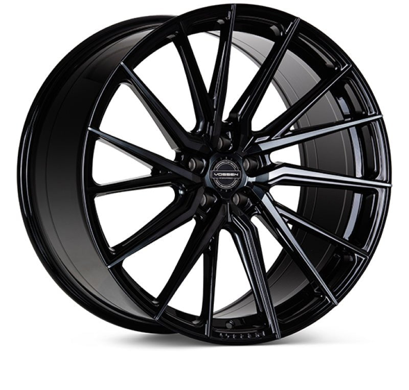 Vossen HF - 4T 20x9 / 5x114.3 / ET38 / Flat Face / 73.1 - Tinted Gloss Black - Right Wheel - JDMuscleSPK497249
