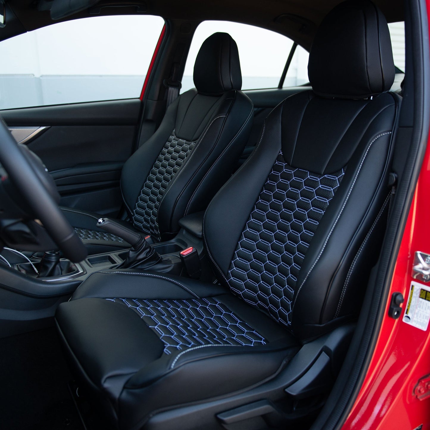 Extreme Online Store 22-Up WRX / STi Custom Leather Seat Covers