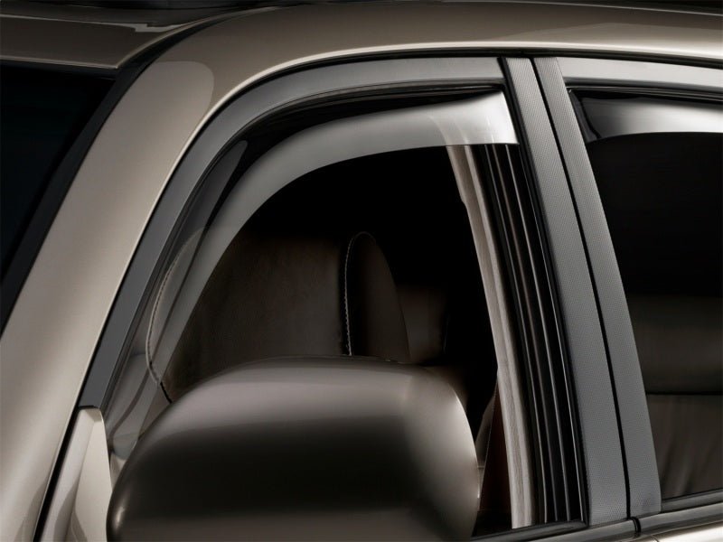WeatherTech [03 - 09 4Runner] Front and Rear Side Window Deflectors - Dark Smoke | wet82317IM - JDMuscleRain Guards889662