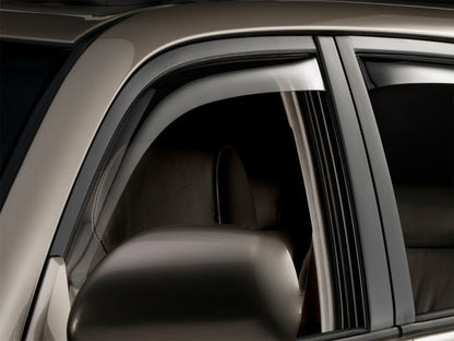 WeatherTech [03 - 09 4Runner] Front and Rear Side Window Deflectors - Dark Smoke | wet82317IM - JDMuscleRain Guards889662