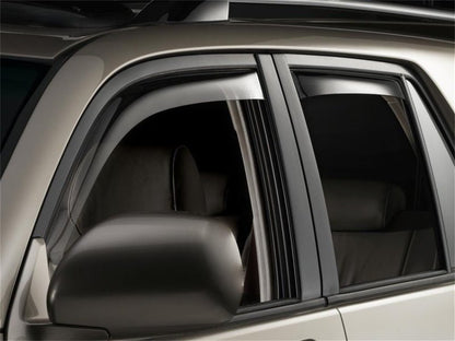 WeatherTech [03 - 09 4Runner] Front and Rear Side Window Deflectors - Dark Smoke | wet82317IM - JDMuscleRain Guards889662