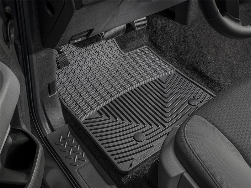 WeatherTech [10-14 370Z] All-Weather Front Floor Mats - Black - JDMuscleFloor MatswetW226