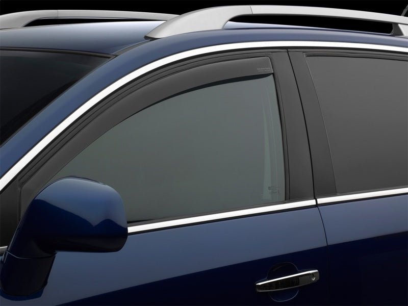 WeatherTech 14 - 18 Subaru Forester Front Side Window Deflectors - Dark Tint - JDMuscleSPK842388