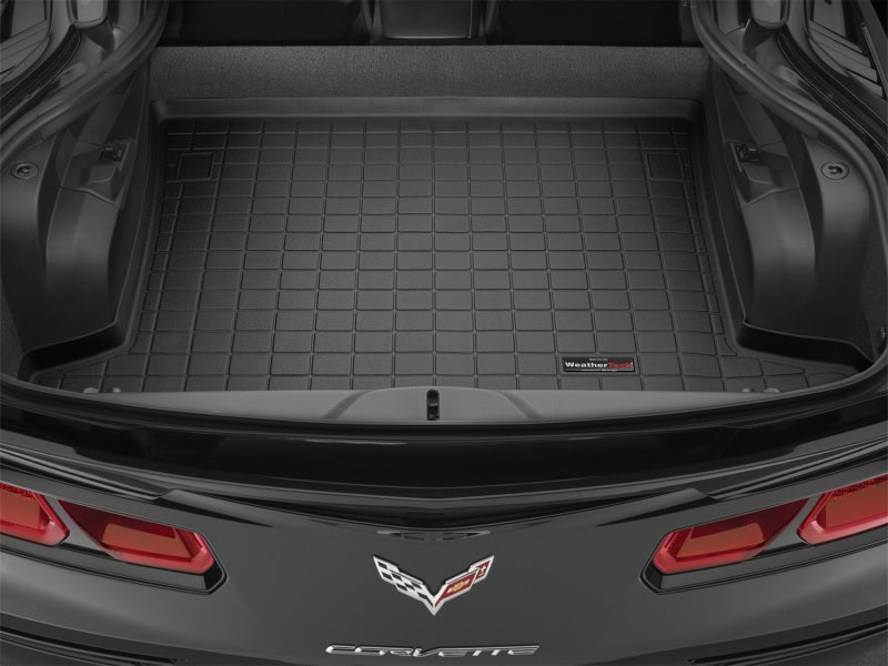 WeatherTech 14 Chevrolet Corvette Stingray Cargo Liners - Black | wet40673 - JDMuscleSPK4355815