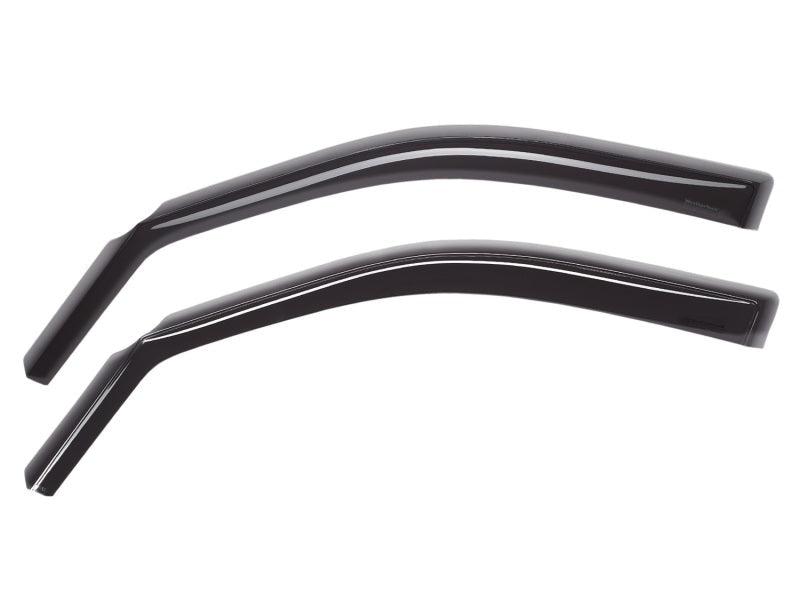 WeatherTech 15 - 19 Subaru Outback Front Side Window Deflectors - Dark Tint - JDMuscleSPK802993