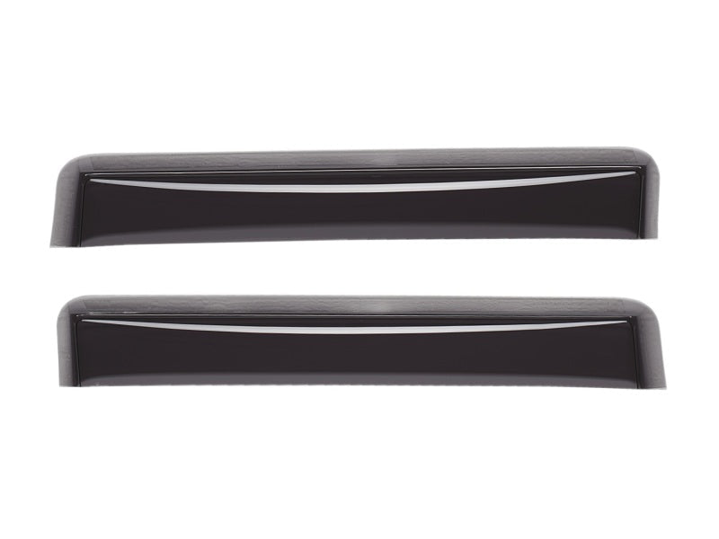 WeatherTech 19 - 22 Infiniti QX80 Z62 / 17 - 22 Nissan Armada Z62 Rear Side Window Deflectors - Dark Smk - JDMuscleNon - Categorizedwet811000