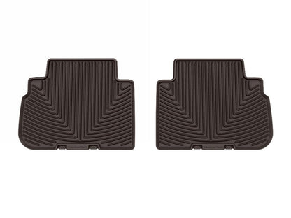 WeatherTech 19 - 24 Subaru Forester Rear All - Weather Floor Mats - Cocoa - JDMuscleSPK862901