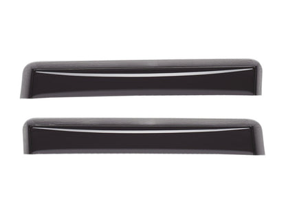 WeatherTech [19 - 26 Corolla Hatchback] Rear Side Window Deflectors - Dark Tint | 81952IM - JDMuscleRain Guardswet81952IM