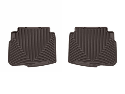 WeatherTech 20 - 25 Subaru Legacy/Outback Rear All - Weather Floor Mats - Cocoa - JDMuscleSPK828746