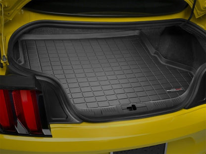 WeatherTech 2015 Ford Mustang Cargo Liner - Black for Complete Trunk Protection | wet40727 - JDMuscleSPK4357661
