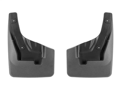WeatherTech 2024 Subaru Crosstrek No - Drill DigitalFit Front MudFlaps in Black - JDMuscleSPK802995