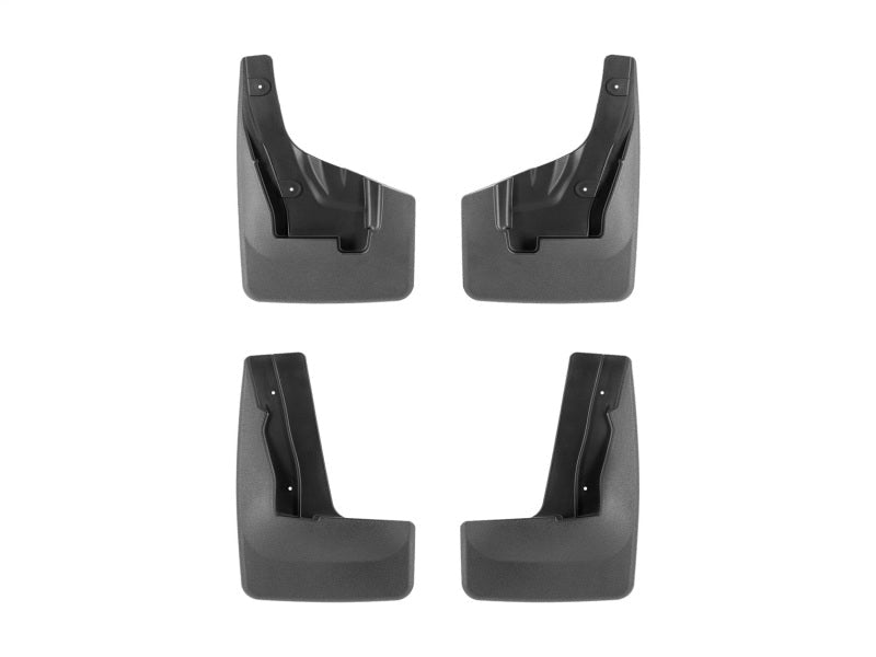 WeatherTech 2024 Subaru Crosstrek No - Drill DigitalFit MudFlaps - Black - JDMuscleSPK803008