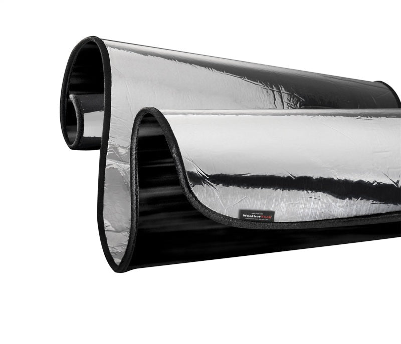 WeatherTech 2024 Toyota Tacoma SunShade - Silver and Black Custom Fit for All Seasons | wetTS1523 - JDMuscleSPK793829