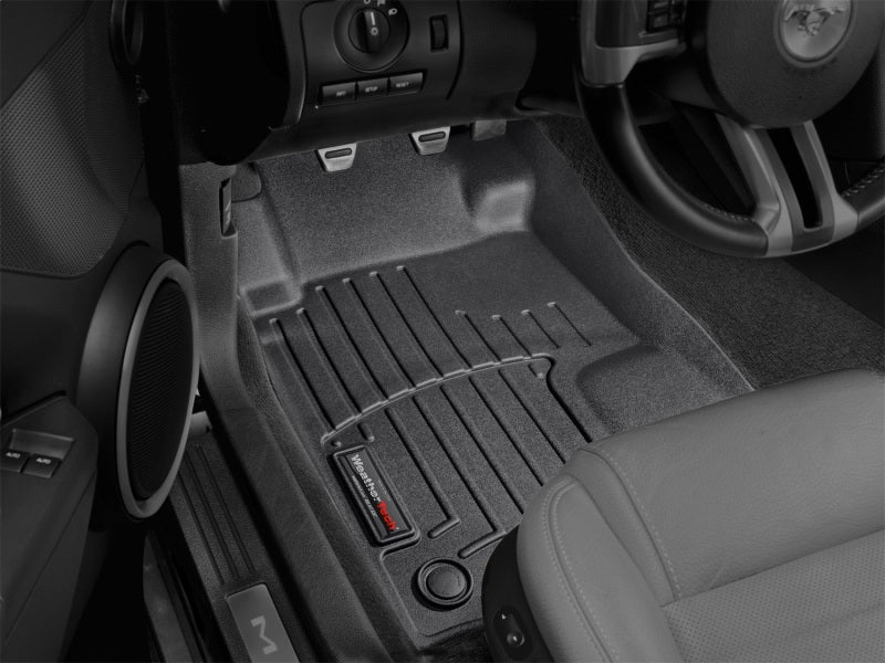 WeatherTech DigitalFit Front FloorLiner for 2011 - 2013 Ford Mustang – Black | wet444681 - JDMuscleSPK4343755