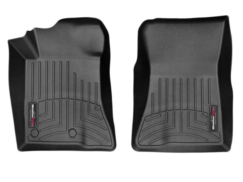 WeatherTech DigitalFit Front FloorLiners for 2015 - 2016 Ford Mustang – Black, Part wet446991 | wet446991 - JDMuscleSPK4356272