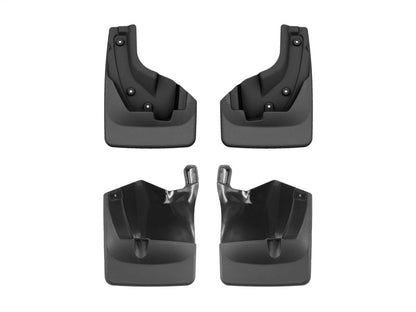 WeatherTech DigitalFit No - Drill MudFlaps for Subaru Forester 2022 - 2024, Black - JDMuscleSPK793775