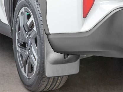 WeatherTech DigitalFit No - Drill MudFlaps for Subaru Forester - Black (Part No. WET120190) - JDMuscleSPK842404