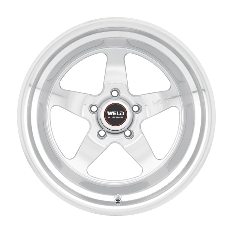 Weld S105 Ventura 20x10.5 / 5x114.3 BP / 50 Offset / 7.75 BS / 72.56 Bore - Gloss Silver MACH Wheel - JDMuscleSPK520740