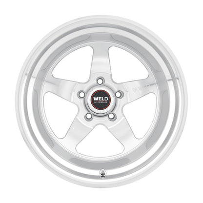 Weld S105 Ventura 20x10.5 / 5x114.3 BP / 50 Offset / 7.75 BS / 72.56 Bore - Gloss Silver MACH Wheel - JDMuscleSPK520740