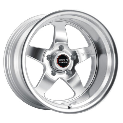 Weld S105 Ventura 20x10.5 / 5x114.3 BP / 50 Offset / 7.75 BS / 72.56 Bore - Gloss Silver MACH Wheel - JDMuscleSPK520740