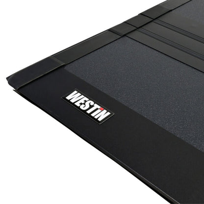 Westin 05 - 15 Toyota Tacoma 6ft.2in. Bed Hard Tri - Fold Tonneau Cover - Black - JDMuscleSPKwes19-44175