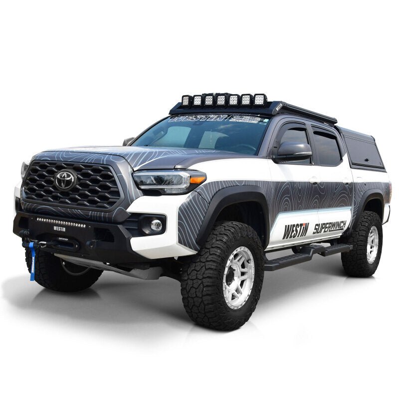 Westin 05 - 23 Toyota Tacoma DC HDX Running Boards - Tex. Blk - JDMuscleSPKwes55-32775