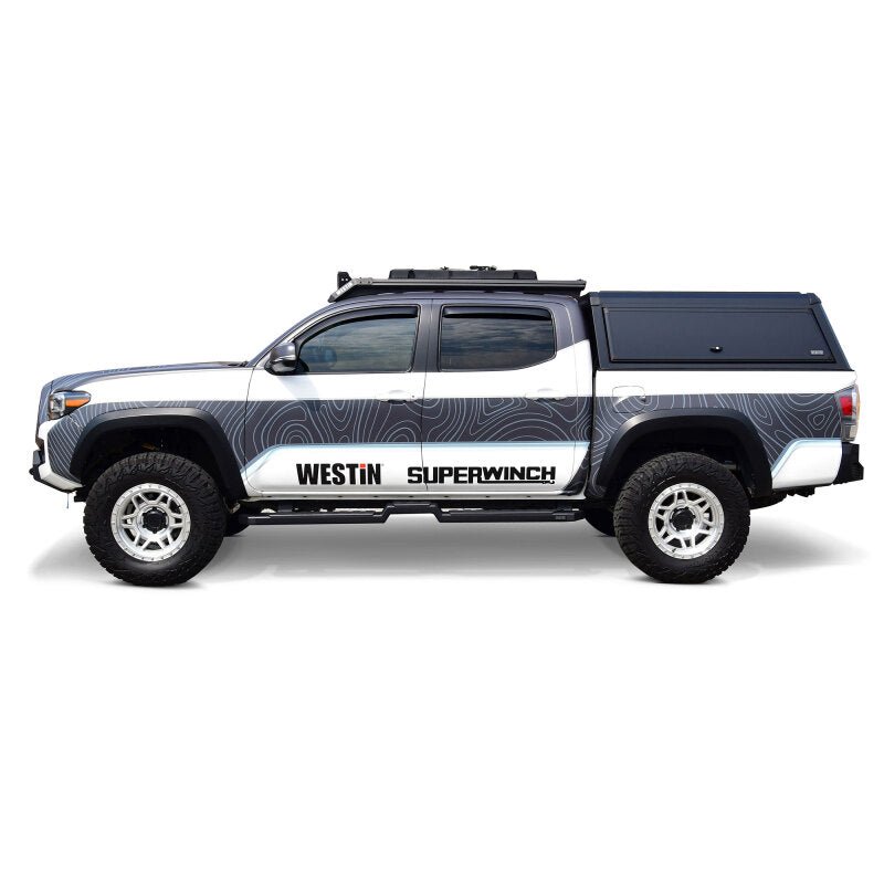Westin 05 - 23 Toyota Tacoma DC HDX Running Boards - Tex. Blk - JDMuscleSPKwes55-32775