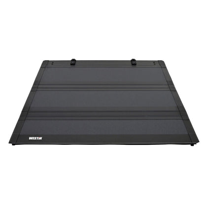 Westin 07 - 21 Toyota Tundra 5ft 7in Bed Hard Tri - Fold Tonneau Cover - Black | wes19 - 46235 - JDMuscleSPK895433