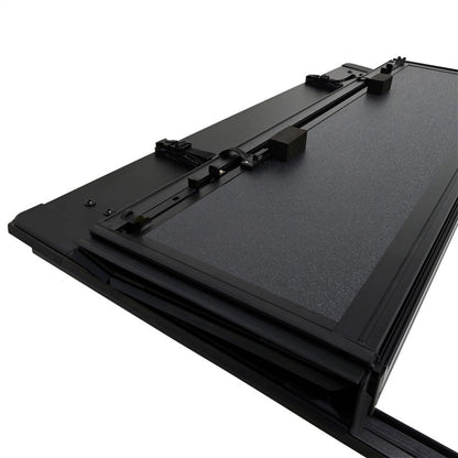 Westin 16 - 23 Toyota Tacoma 2WD/4WD 5ft. Bed Hard Tri - Fold Tonneau Cover - Black - JDMuscleSPKwes19-41065
