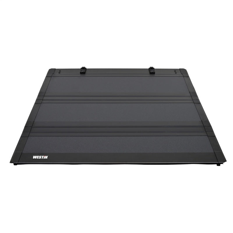 Westin 16 - 23 Toyota Tacoma 2WD/4WD 5ft. Bed Hard Tri - Fold Tonneau Cover - Black - JDMuscleSPKwes19-41065