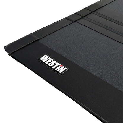 Westin 16 - 23 Toyota Tacoma 2WD/4WD 5ft. Bed Hard Tri - Fold Tonneau Cover - Black - JDMuscleSPKwes19-41065