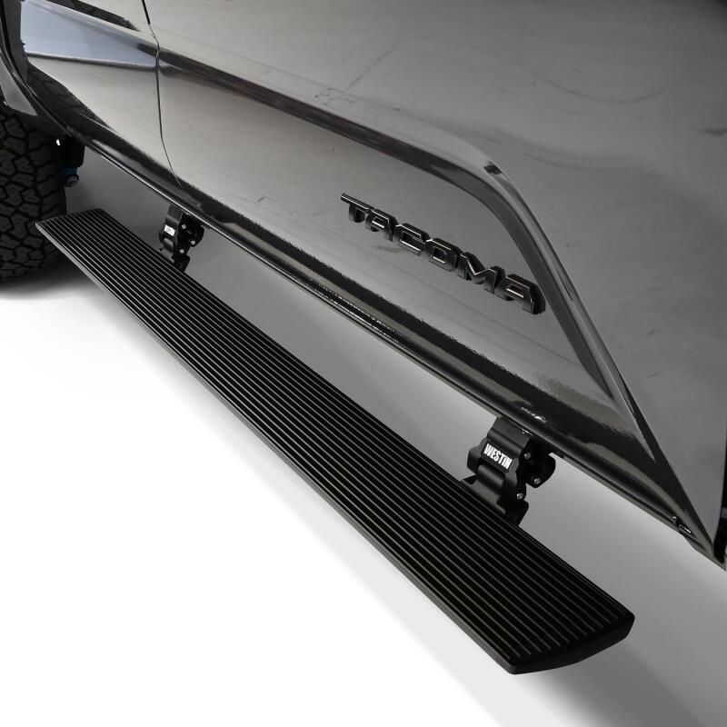 Westin 2024 Toyota Tacoma Double Cab Pro - E Electric Running Boards - Textured Black | wes29 - 22785 - JDMuscleSPK803024