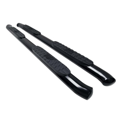 Westin 24 - 25 Toyota Tacoma Double Cab PRO TRAXX 4 Oval Nerf Step Bars - Black - JDMuscleSPKwes21-22785