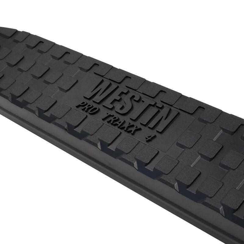 Westin 24 - 25 Toyota Tacoma Double Cab PRO TRAXX 4 Oval Nerf Step Bars - Black - JDMuscleSPKwes21-22785