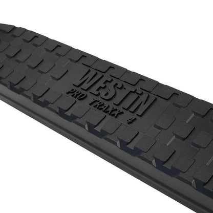 Westin 24 - 25 Toyota Tacoma Double Cab PRO TRAXX 4 Oval Nerf Step Bars - Black - JDMuscleSPKwes21-22785