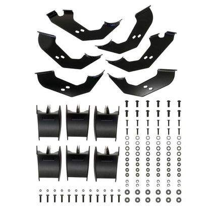 Westin 24 - 25 Toyota Tacoma Double Cab PRO TRAXX 4 Oval Nerf Step Bars - Black - JDMuscleSPKwes21-22785