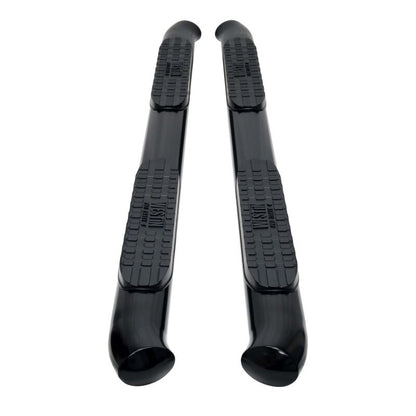 Westin 24 - 25 Toyota Tacoma Double Cab PRO TRAXX 4 Oval Nerf Step Bars - Black - JDMuscleSPKwes21-22785