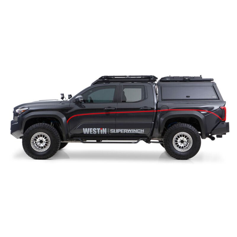 Westin Outlaw Drop Running Boards for Toyota Tacoma (Part WES20 - 42785) - Textured Black Finish | wes20 - 42785 - JDMuscleSPK931388