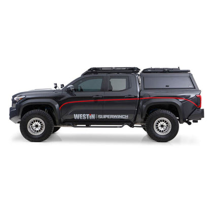Westin Outlaw Drop Running Boards for Toyota Tacoma (Part WES20 - 42785) - Textured Black Finish | wes20 - 42785 - JDMuscleSPK931388