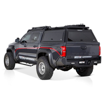 Westin Outlaw Drop Running Boards for Toyota Tacoma (Part WES20 - 42785) - Textured Black Finish | wes20 - 42785 - JDMuscleSPK931388