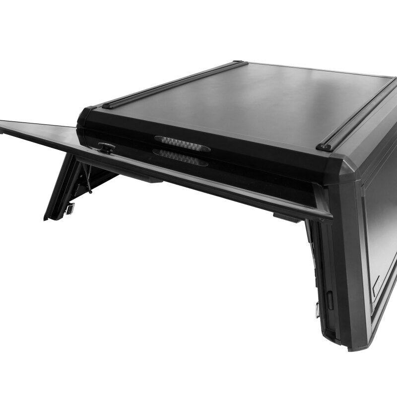 Westin Part No. WES16 - 14155B Toyota Tundra 5.5 ft Bed EXP Truck Cap in Black | wes16 - 14155B - JDMuscleSPK814178