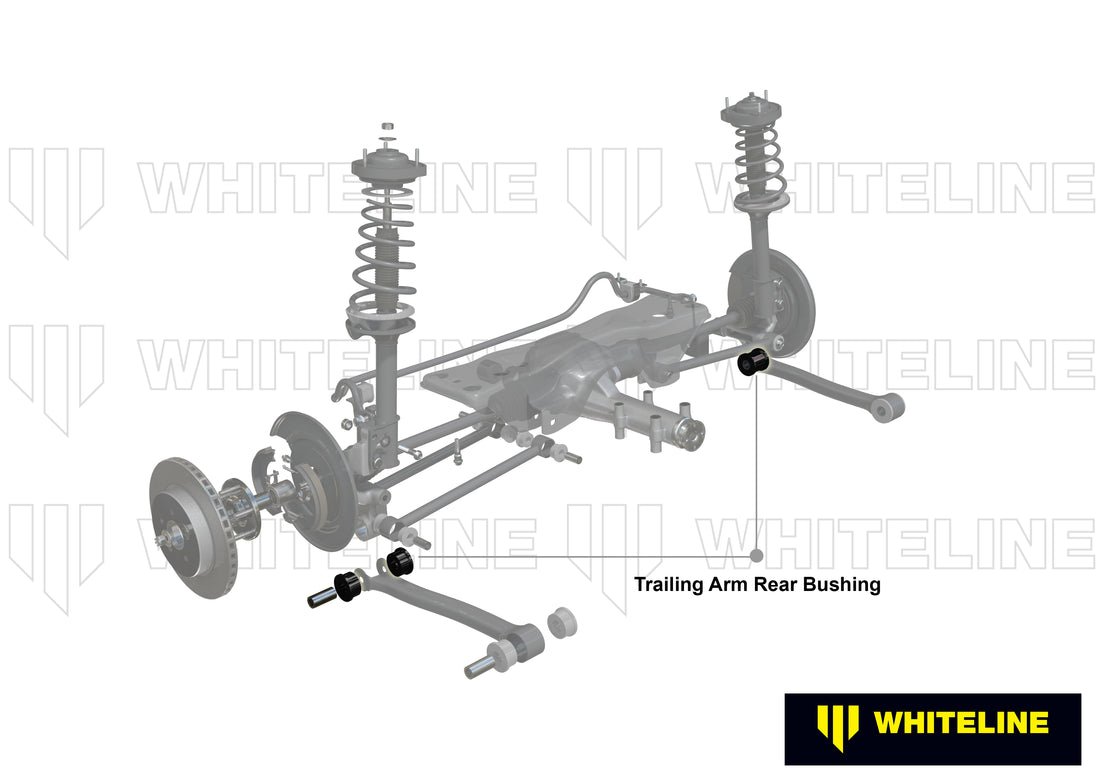 Whiteline 02 - 07 WRX / 04 - 07 STI / 04 - 08 FXT Rear Trailing Arm Lower Rear Bushing | W61383A - JDMuscleAftermarket BushingswhlW61383A