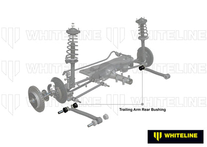 Whiteline 02 - 07 WRX / 04 - 07 STI / 04 - 08 FXT Rear Trailing Arm Lower Rear Bushing | W61383A - JDMuscleAftermarket BushingswhlW61383A