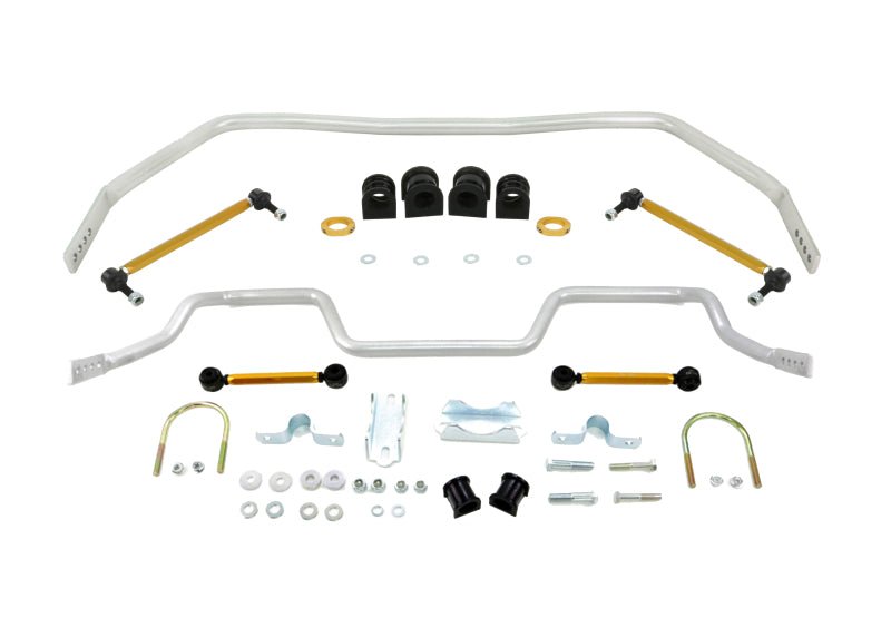 Whiteline 05 - 14 Ford Mustang | Incl. GT Front & Rear Sway Bar Kit - JDMuscleShop the look 2whlBFK005