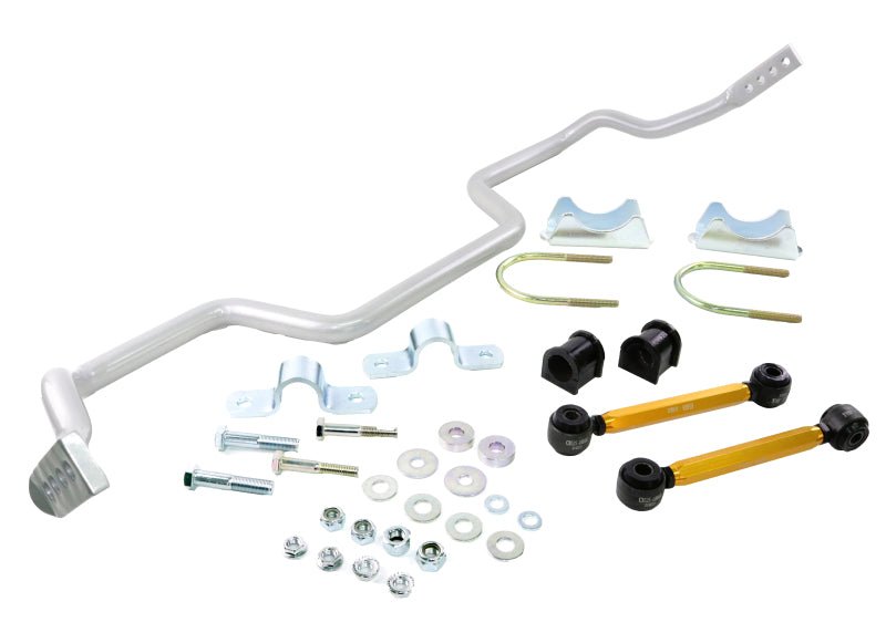 Whiteline [05+ Mustang Coupe 8 cyl, Shelby GT/GT500] Rear 27mm Heavy Duty Adj Swaybar | BFR65Z - JDMuscleSway BarswhlBFR65Z
