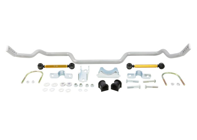 Whiteline [05+ Mustang Coupe 8 cyl, Shelby GT/GT500] Rear 27mm Heavy Duty Adj Swaybar | BFR65Z - JDMuscleSway BarswhlBFR65Z